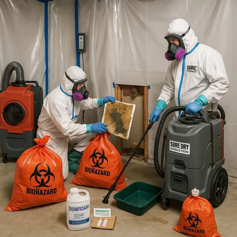 Contaminated Water Handling Protocols process in Norwalk, IA